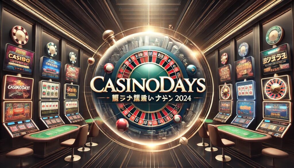 CasinoDays オンラインカジノ レビュー 日本版 2024