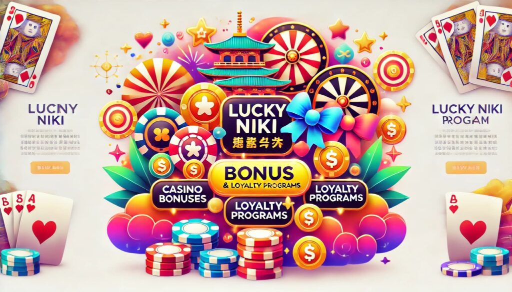 LuckyNiki のボーナスとロイヤルティプログラム